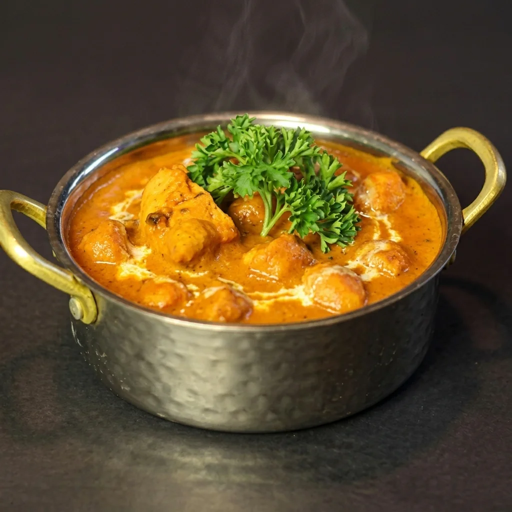 Creamy butter chicken curry at Dil Tak Indian Cuisine and Bar in downtown Toronto